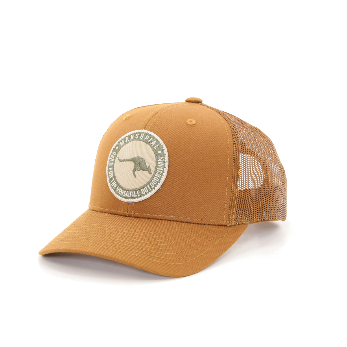 Youth Hat - Youth Kangaroo Leather Patch - Marsupial Gear