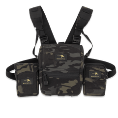 Multicam® Black Chest Pack Bundle - Marsupial Gear