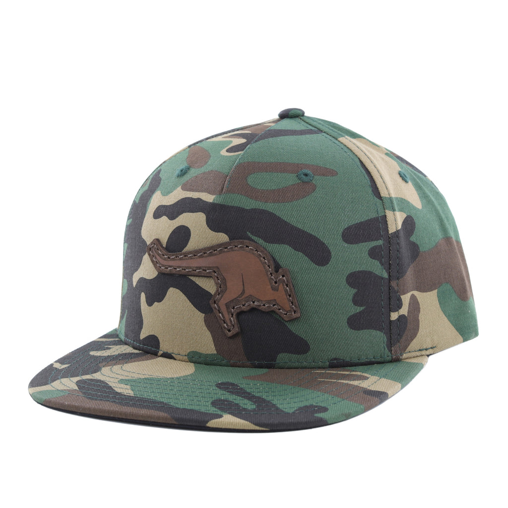 Youth Hat - Youth Kangaroo Leather Patch - Marsupial Gear