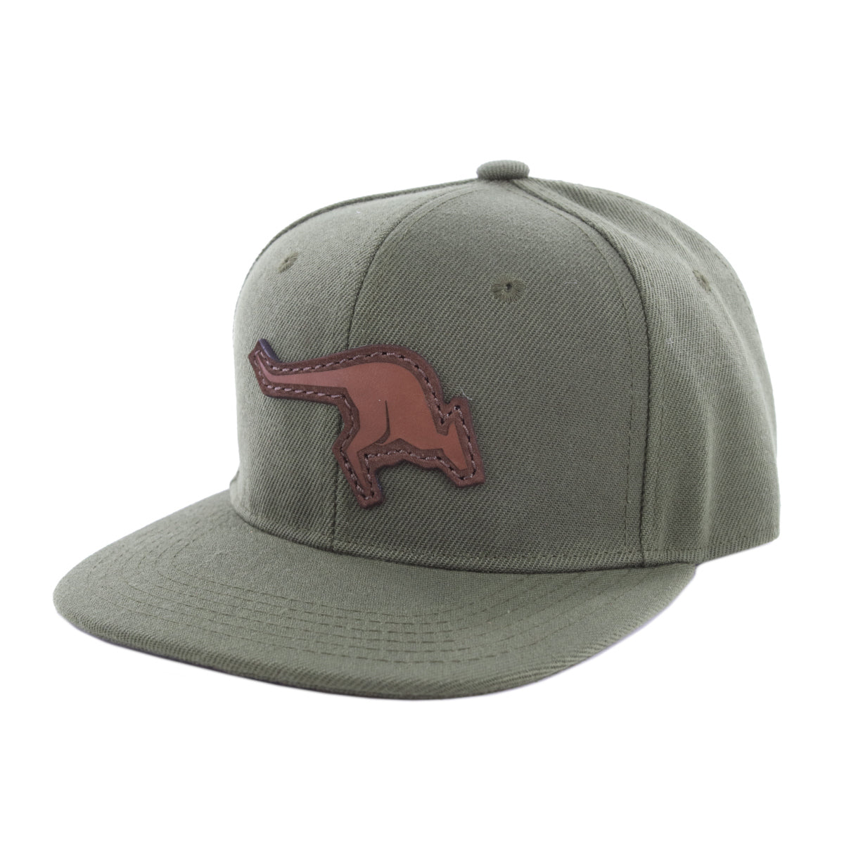 Youth Hat - Youth Kangaroo Leather Patch - Marsupial Gear
